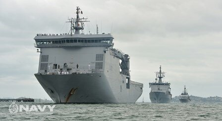 NZDF sends HMNZS Canterbury to rescue stranded tourists