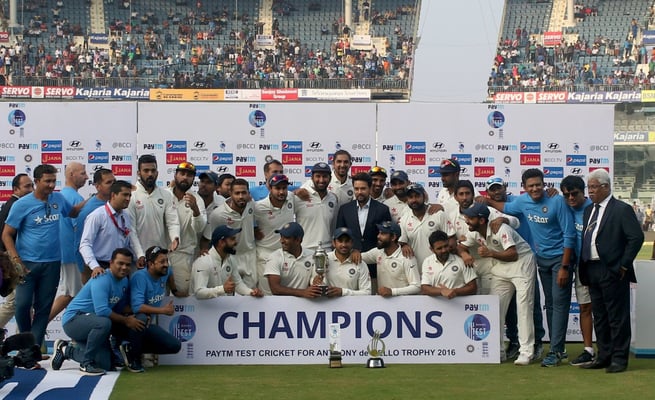 India end year as top-ranked Test team