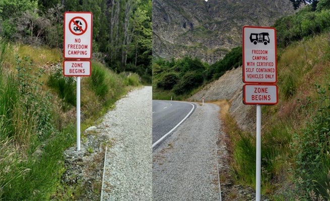 Watch out if you are freedom camping in the South Island this holiday season