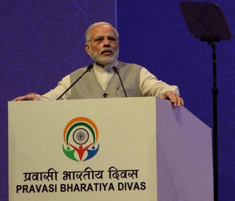 PM asks diaspora to take Indian citizen card soon