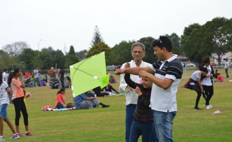 Garba, music, and kites: Highlights of the Indian Kite Festival 2017