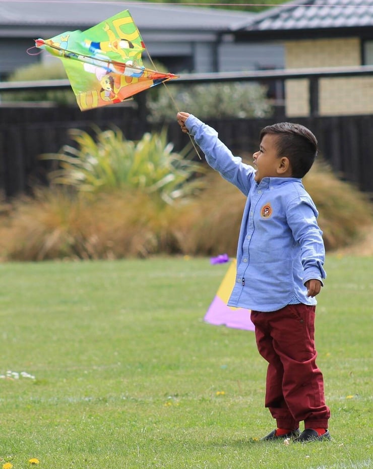 Kite flyers battle it out despite strong winds
