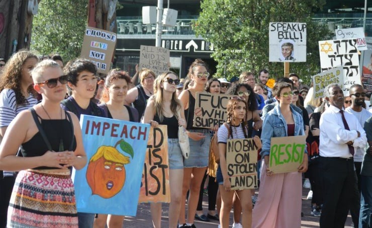 Kiwis defy Trump’s Muslim ban