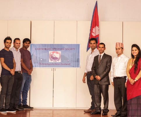 New office bearers for the Nepalese Society