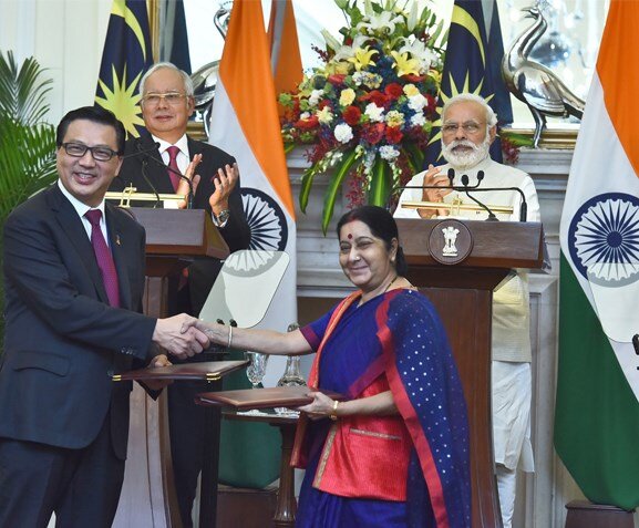India, Malaysia sign 7 agreements
