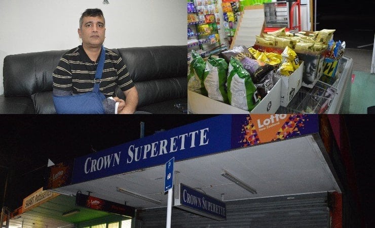 Aggravated robbery victim demands