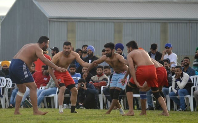 Bay of Plenty team wins the Kabaddi finals