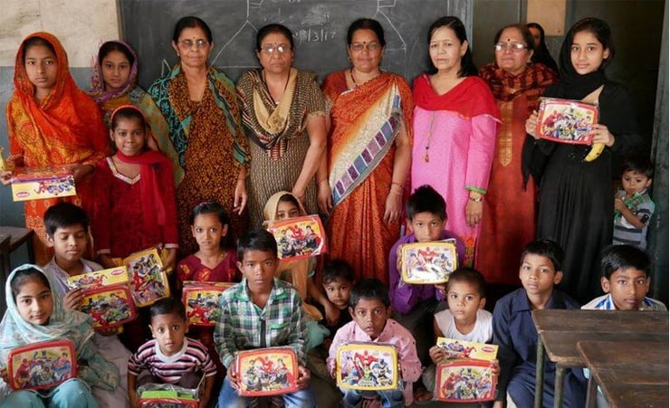 Christchurch's Holi team helps schools in India and New Zealand