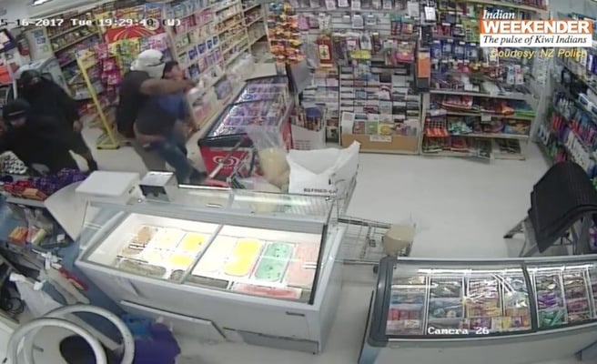 Police releases CCTV footage of aggravated robbery in Mangere