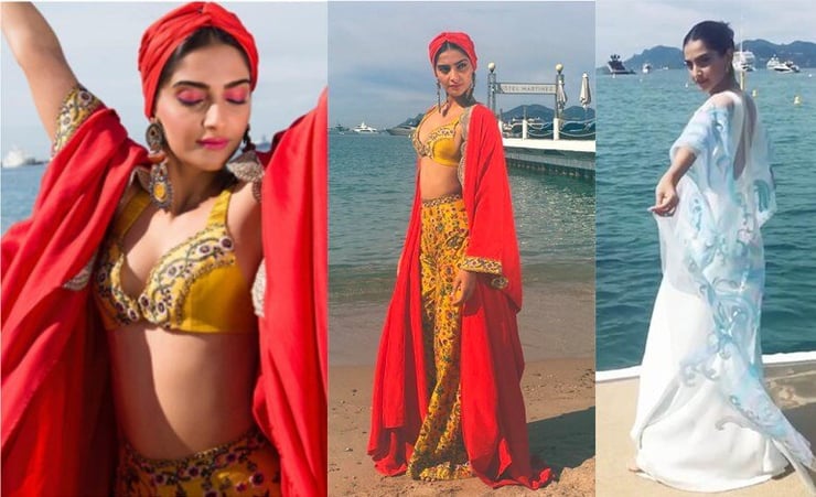 Sonam channels her inner bohemian goddess at the Cannes Film Festival