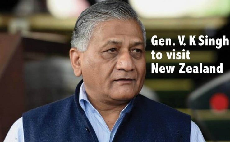 Indian government reaffirms commitment to diaspora: Gen. V. K. Singh to visit New Zealand