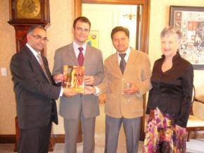 Rahul Gandhi visits Wellington