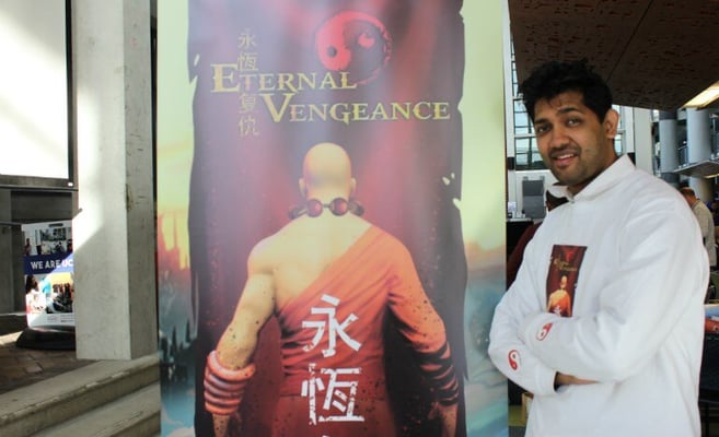 Indian international student showcases mobile video games