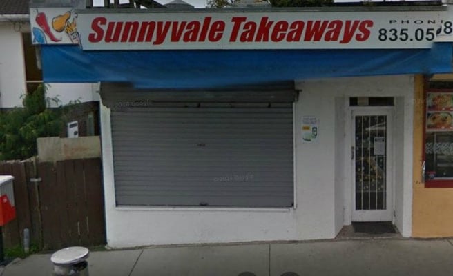 Takeaway robbed at knifepoint as children witness the horror