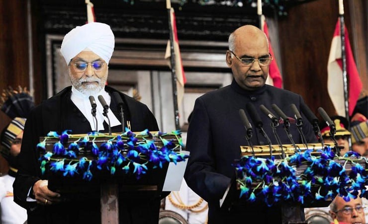 Kovind sworn in as President, pledges to follow 'mantra' of Constitution