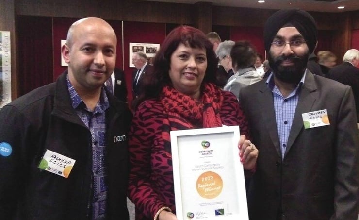 Trustpower award for Timaru's Indian society