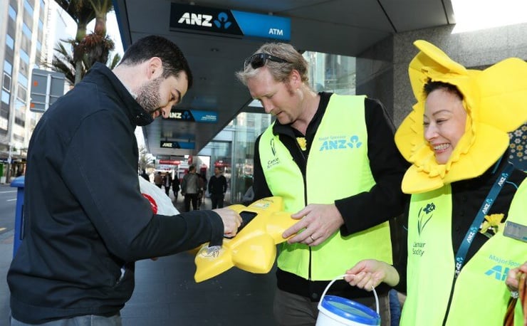 Tap and donate this Daffodil Day