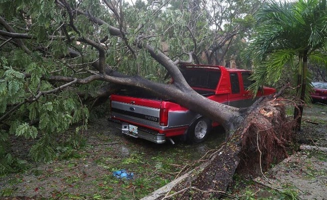 Hurricane Irma climbs Florida coast, dangerous storm surges feared