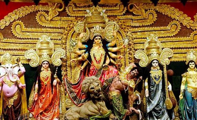It's all about being traditional at Delhi's oldest Durga Puja