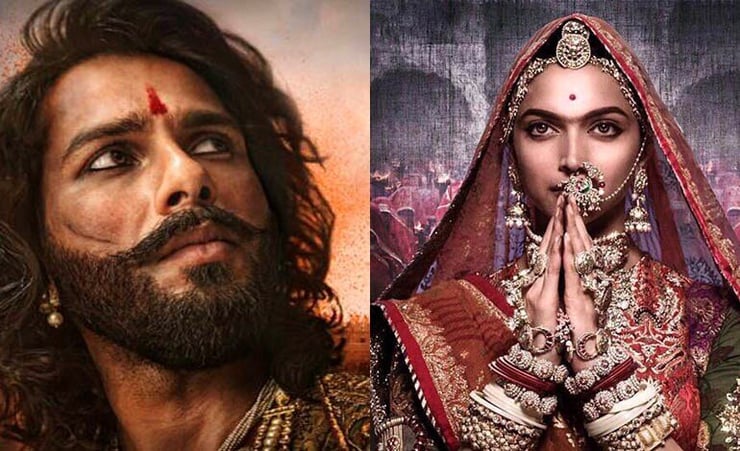 Shahid Kapoor plays as Maharawal Ratan Singh in Padmavati