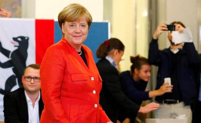 Angela Merkel wins fourth term as far-right enters German parliament: Exit polls