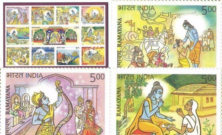Ramayana stamps for Indian diaspora in NZ