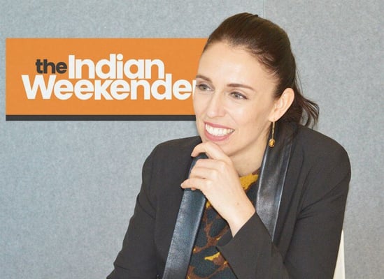 Here comes Prime Minister Jacinda Ardern