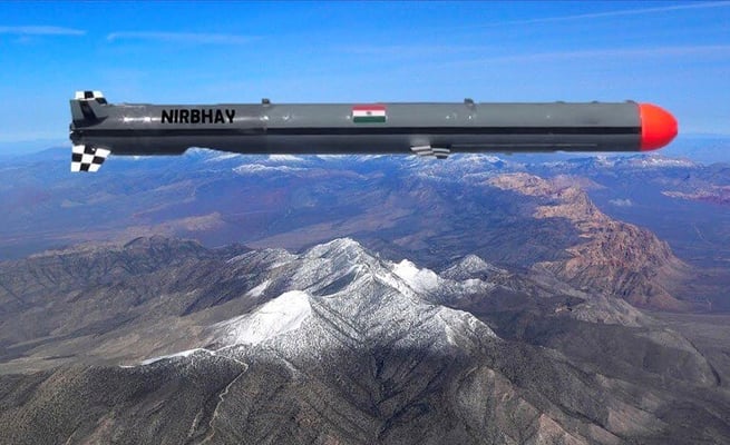 India's subsonic cruise missile Nirbhay ready for fifth trial