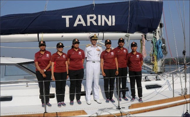 Christchurch gets ready to welcome Indian Navy's first all-women naval vessel