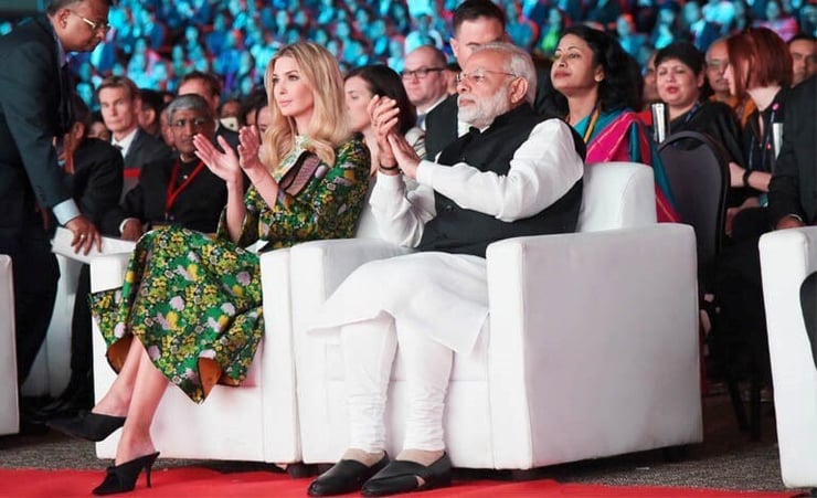 Modi hard sells India, Ivanka for equitable laws for women