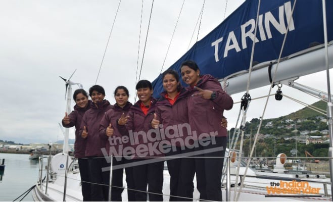 NZ welcomes India's first ever all-women naval crew in ChCh