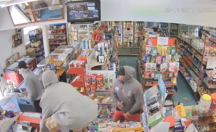 Family release CCTV footage to help catch robbers