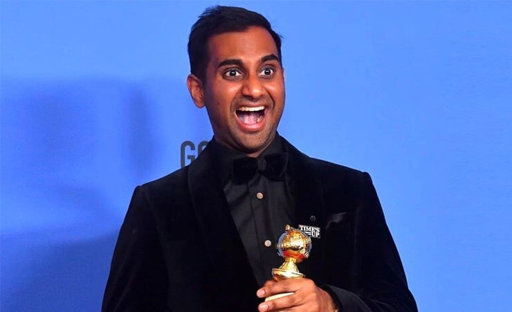Aziz Ansari wins his first Golden Globe Award