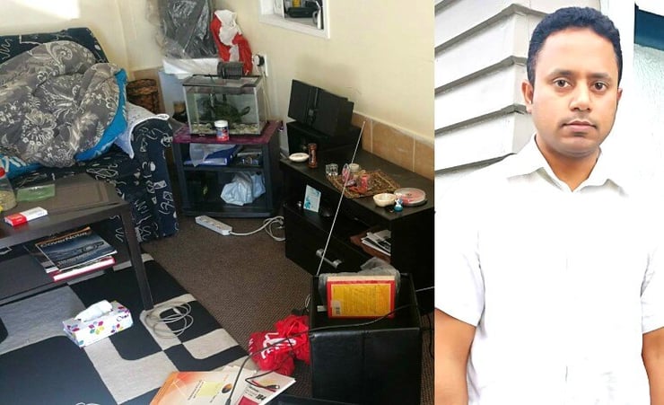 Indian couple in distress as thieves burgle entire household