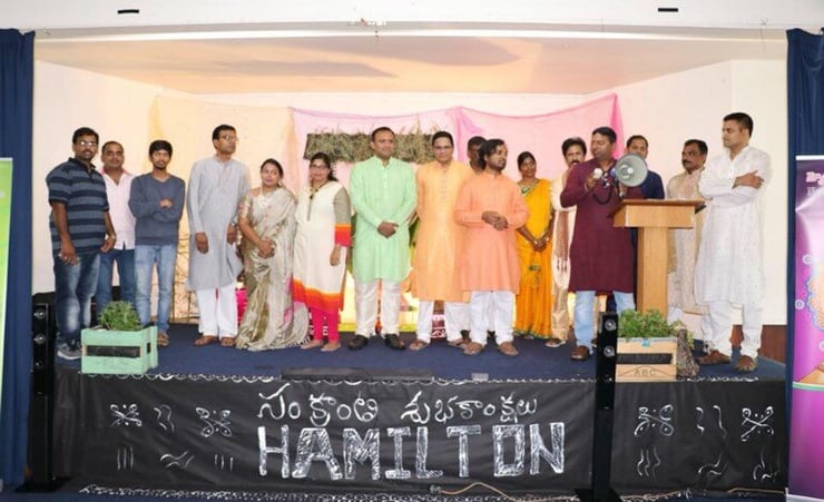 Hamilton’s Telugu Association hosts Sankranti Samaralu