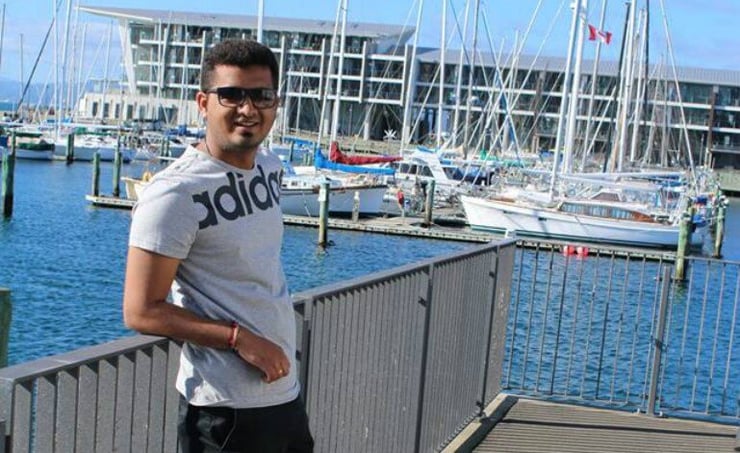 Hemin Limbachiya bids goodbye to New Zealand