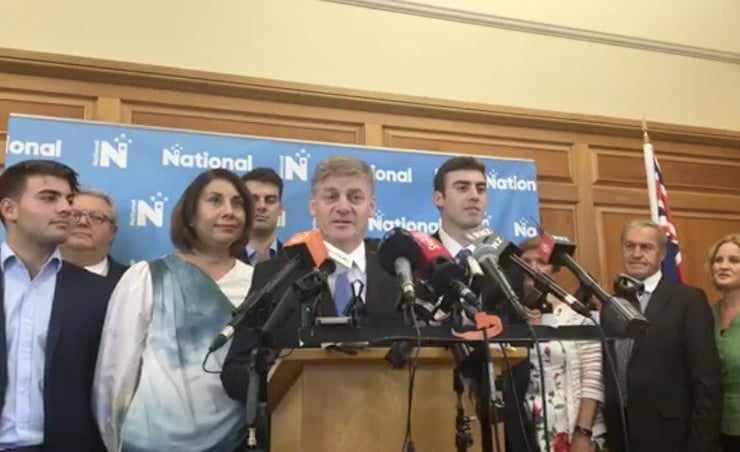 National Party Leader Bill English resigns