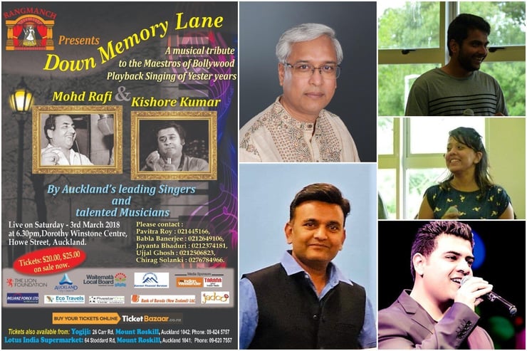 Join Rangmanch on a musical journey- Down memory lane with Auckland’s best