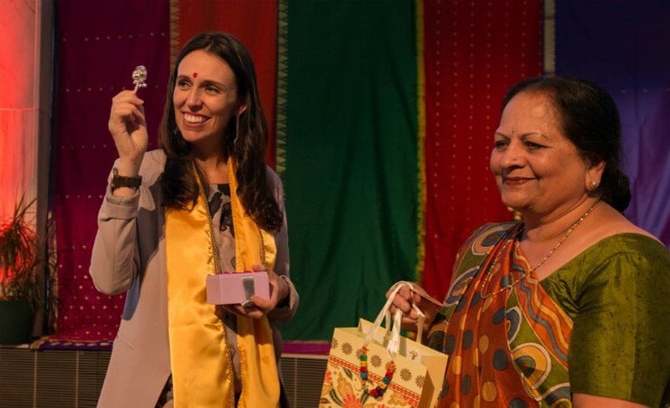 The festival of colours reaches NZ parliament