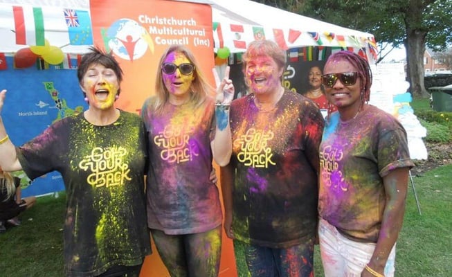 Rangiora in north Canterbury celebrates its first-ever holi