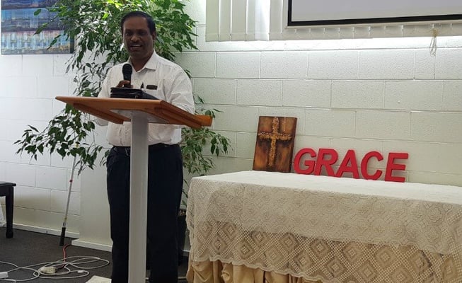 Pastor from India visits Telugu Church in Auckland