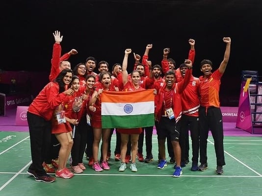 CWG Games 2018 day 5: Indian Men's TT & mixed badminton teams earn maiden golds