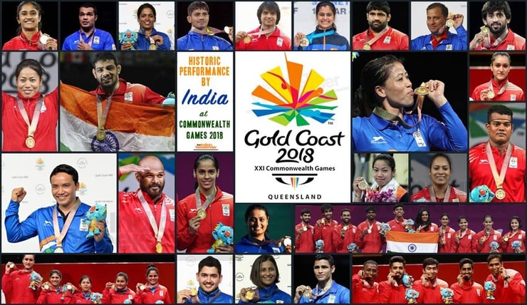 India ends third best at Commonwealth Games 2018