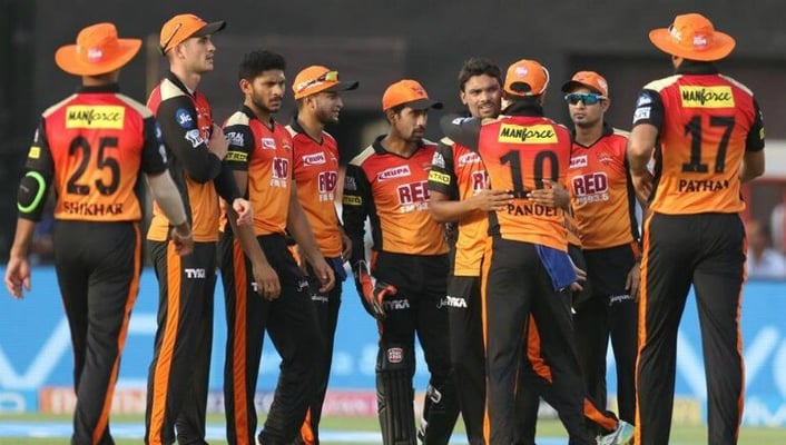 IPL: Hyderabad beat Rajasthan to claim top spot