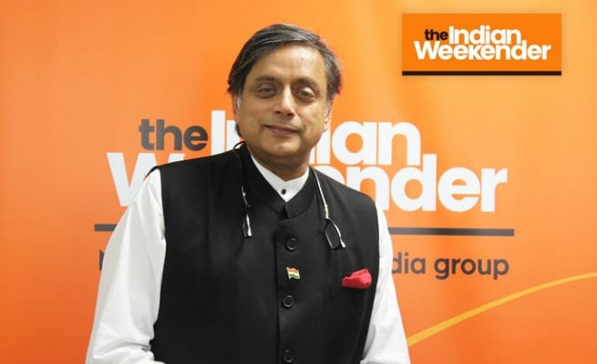 Shashi Tharoor in Auckland, projecting India’s soft power