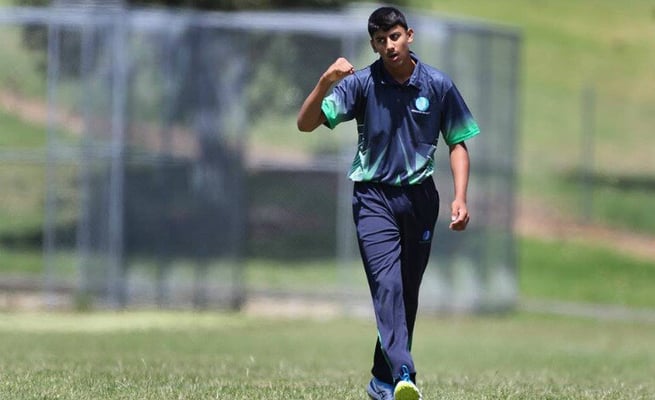 Young Kiwi-Indian cricketer shines on tour of India