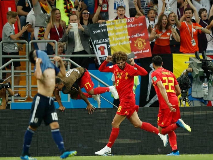 Belgium rally to edge past Japan 3-2 in thrilling clash
