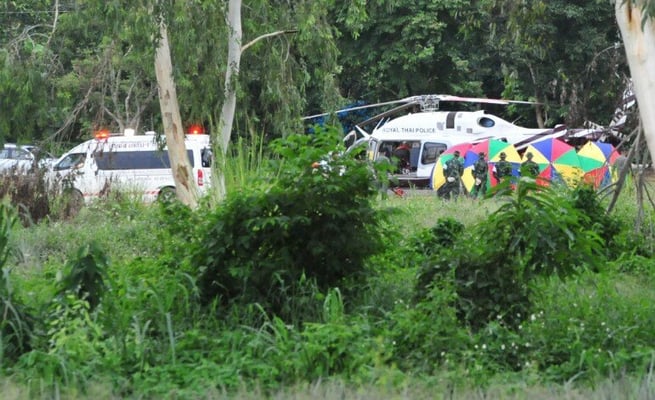 All 12 boys, football coach rescued from flooded Thailand cave