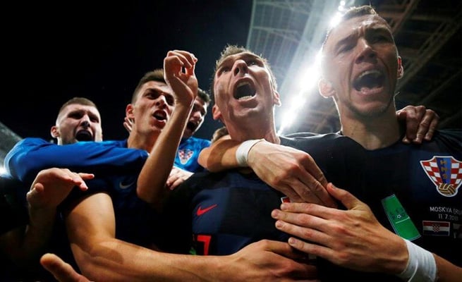 Croatia beat England 2-1 to enter final for first time