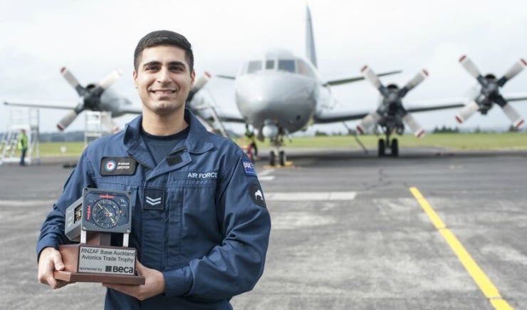 Kiwi-Indians reaching for the stars, with careers in NZ Defence Forces